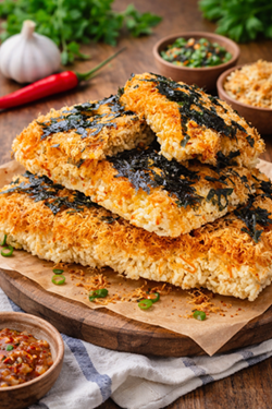 CƠM CHÁY CHÀ BÔNG RONG BIỂN 0.25KG